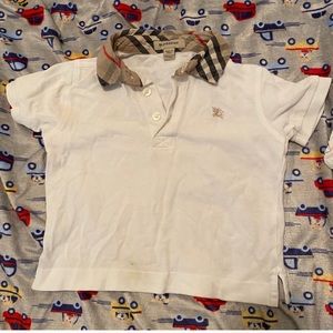 Burberry toddler polo shirt